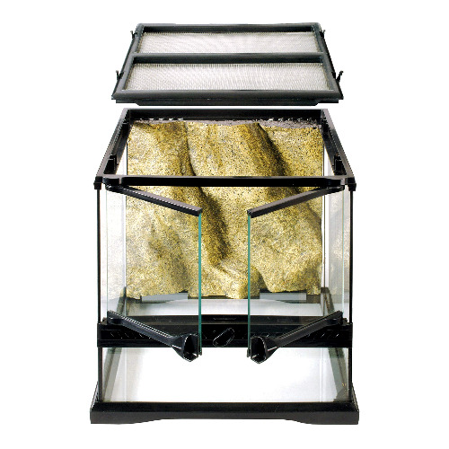 Exo Terra Glass Natural Terrarium, Mini/Wide, 30 x 30 x 30 cm