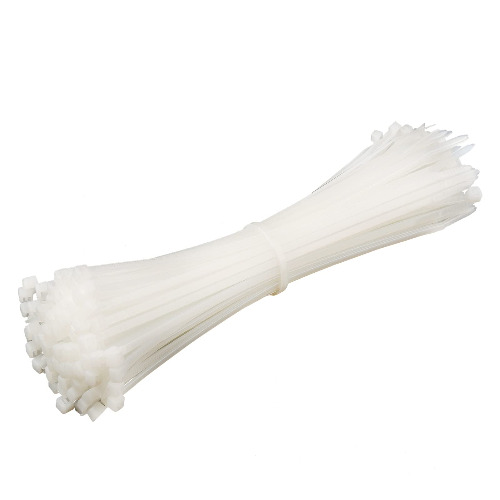 Cable Tie White 100 Pack Tie Wraps 250mm x 3.6mm Strong Nylon Zip Ties 10 inch/25 cm Long Clear Zip Tie Wraps