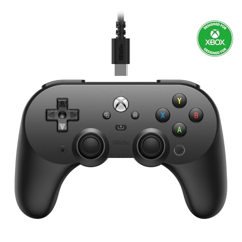 8BitDo Pro 2 Wired Controller for Xbox Series X, Xbox Series S, Xbox One & Windows 10