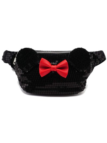 Loungefly Minnie Mouse Sequin Mini Fanny Pack, Medium