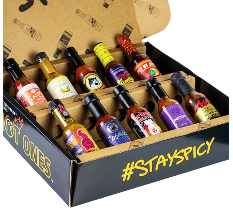 Hot Ones | 10 Pack (Season 19 Hot Sauce 10 Pack) - Season 19 Hot Sauce 10 Pack