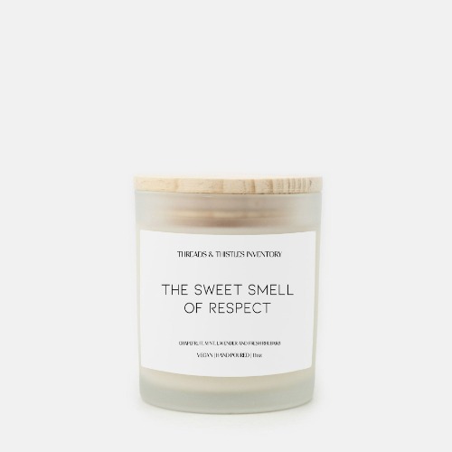 The Sweet Smell of Respect | 11oz Candle | Feminist Gamer - Grapefruit & Mint