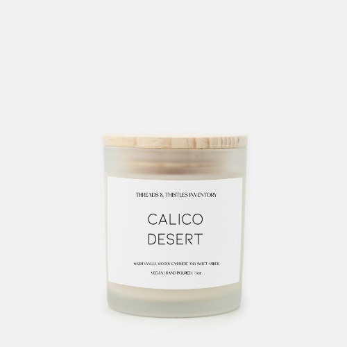 Calico Desert |11oz Candle | Stardew Valley - Sugar & Coconut