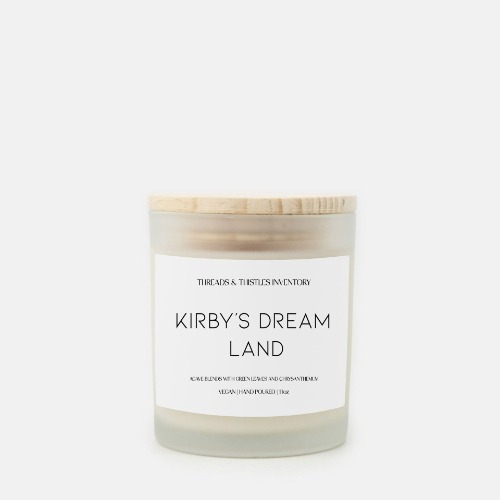 Kirby's Dream Land | 11oz Candle - Cactus Flower & Jade