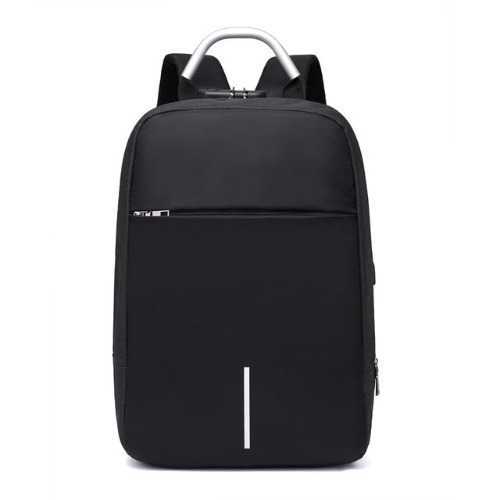Multifunctional Anti Shock Backpack with USB and Headphone Port - Black
