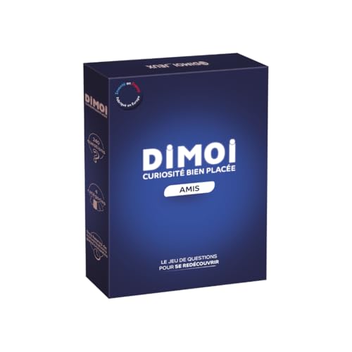 Dimoi Amis - Jeu de Cartes - 240 Questions audacieuses pour se redécouvrir Entre Amis et approfondir Ses Relations - Idée