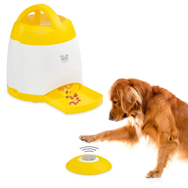 Arf Pets Dog Treat Dispenser – Dog Puzzle Memory Training Activity Toy – Treat While Train, Promotes Exercise by Rewarding Your Dog, Cat, Improves Memory & Positive Training for A Healthier & Happier - 