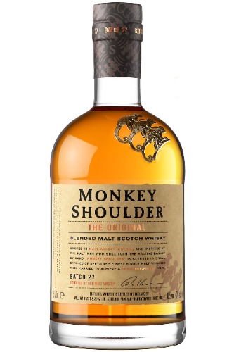 Monkey Shoulder Blended Malt Scotch Whisky, 70cl