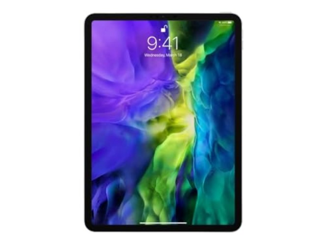 2020 Apple iPad Pro 2nd Gen (11 inch, Wi-Fi, 1TB) Silver (Renewed) - 1TB - Silver