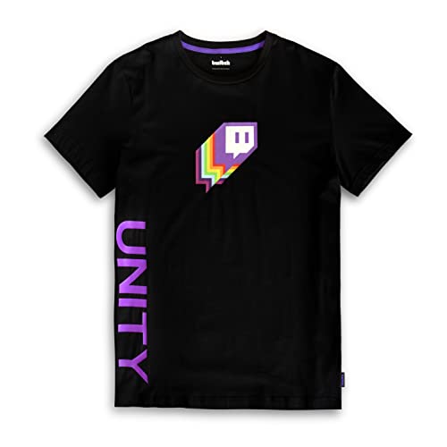 Twitch Core Logo Tee - Medium - Unity Glitch