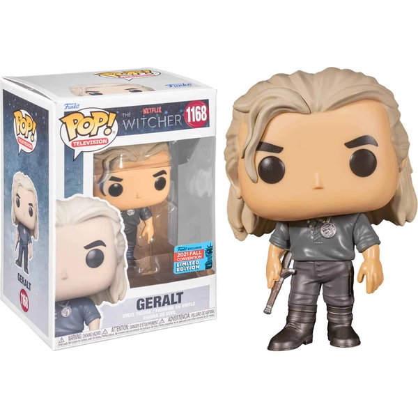 The Witcher Geralt Butcher of Blaviken Pop! Vinyl Figure | Nexus vefverslun