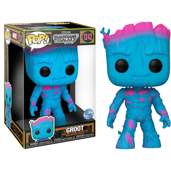 Guardians of the Galaxy Vol. 3 Groot Black Light 10-inch Pop! Vinyl Figure | Nexus vefverslun
