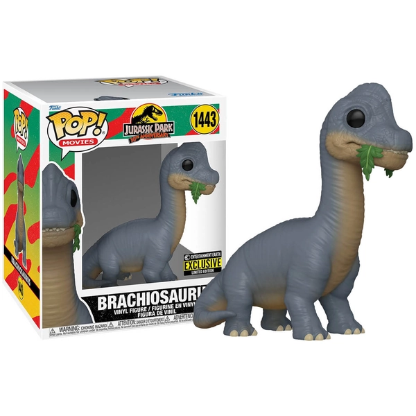 Jurassic Park Brachiosaurus 6-Inch Pop! Vinyl | Nexus vefverslun