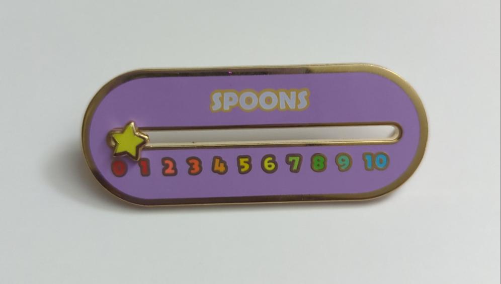 Sliding Spoons Pin - In Stock