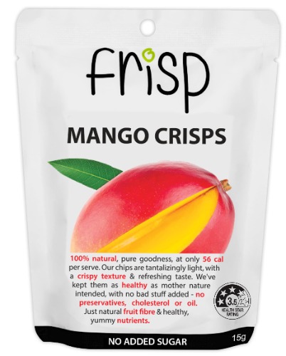 Frisp Mango Fruit Crisps, 15 g