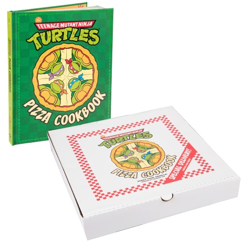 Limited Edition Teenage Mutant Ninja Turtles Pizza Cookbook with Exclusive Gift Box - Includes 65 TMNT Pizza Recipes