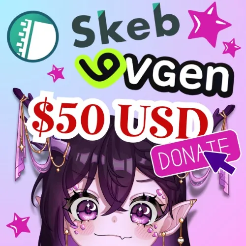 $50 Skeb/ Vgen Commission
