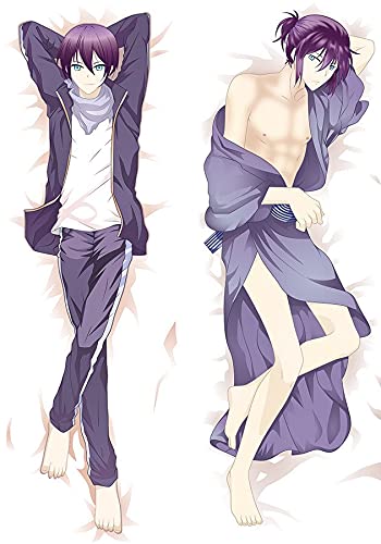 Ditooms Yato Pillow Case Magazine Body Pillowcase Bed Set Covered Zipper Body Pillow Case Manga Anime Cosplay Long Hugging Pillowcase AH236 (20x54inch)