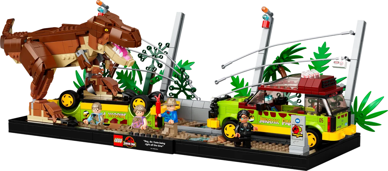 Fuga de T-rex - Jurassic World