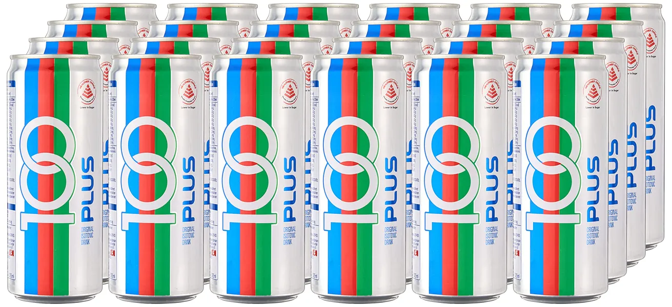 100 Plus Isotonic Drink, Original, 325ml x 24
