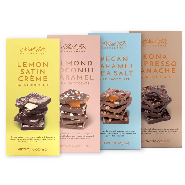 Gourmet Chocolate Bars with Artisanal Fillings & Exotic Toppings | Try One of Each! / 4