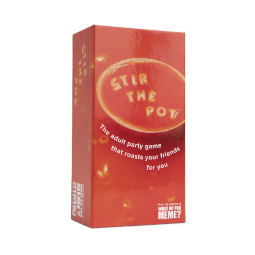 WHAT DO YOU MEME? Stir The Pot - The Party Game Where You Compete to Roast Your Friends - 
