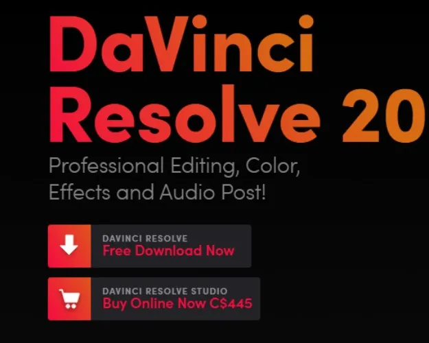 Davinci Resolve Studio 