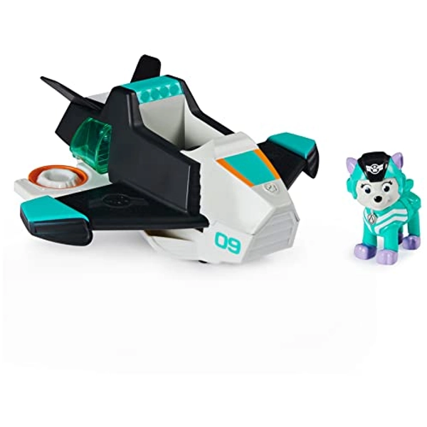 Paw Patrol, Jet to The Rescue Everest Deluxe Transforming Vehicle Toy with Lights and Sounds, Amazon Exclusive