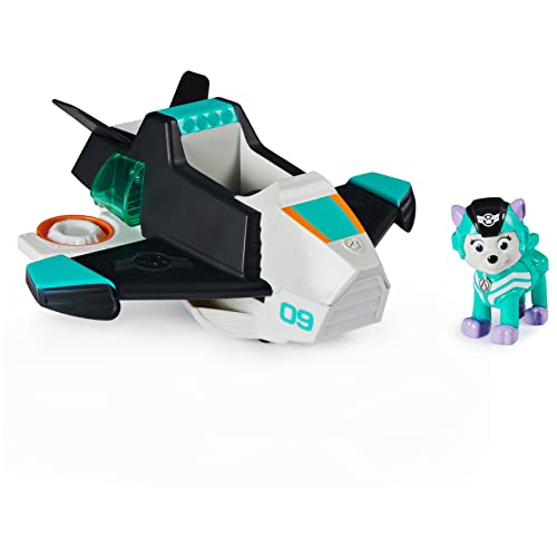 Paw Patrol, Jet to The Rescue Everest Deluxe Transforming Vehicle Toy with Lights and Sounds, Amazon Exclusive - Everest