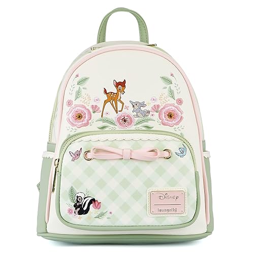 Loungefly Women's Bambi Springtime Gingham Mini Bkpk, Multi, One Size - One Size - Multi