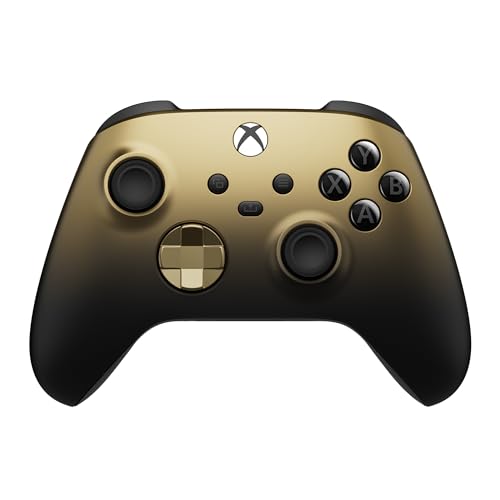 Xbox Special Edition Wireless Gaming Controller – Gold Shadow – Xbox Series X|S, Xbox One, Windows PC, Android, and iOS - Gold Shadow - Wireless Controllers