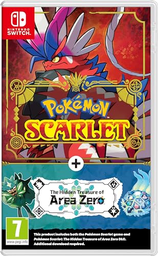 Pokémon Scarlet +The Hidden Treasue of Area Zero DLC