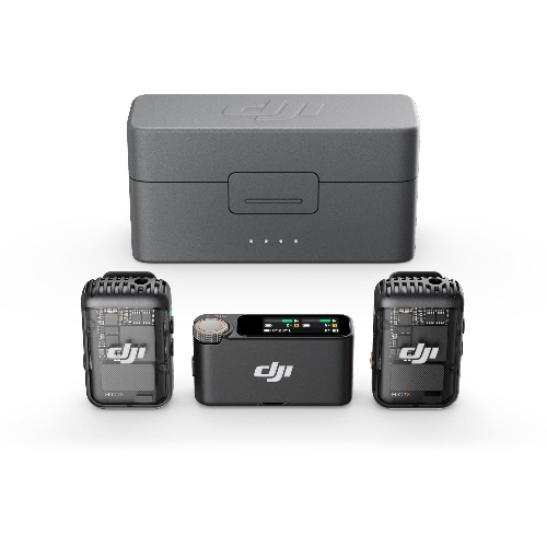 DJI Mic 2 Digital Wireless Dual Microphone Kit with Charging Case | Default Title