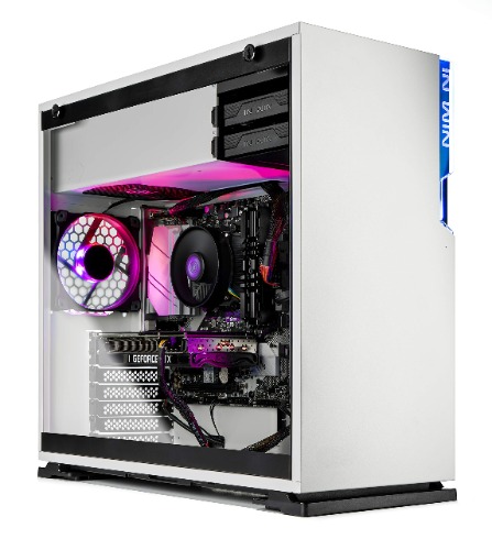 Skytech Shiva Gaming PC Desktop - AMD Ryzen 5 5600X 3.7GHz, RTX 3060 Ti 8GB GDDR6, 16GB DDR4 3200, 1TB SSD, 600W Gold PSU, AC WiFi, Windows 11 Home 64-bit - 5600X | 3060 Ti