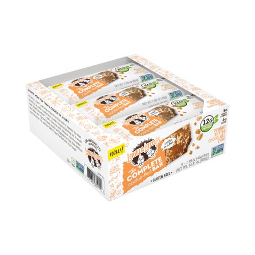 Lenny & Larry's The Complete Cookie-Fied Bar, Peanut Butter Chocolate Chip, 45g - Plant-Based Protein Bar, Vegan and Non-GMO, Pack of 9 - Peanut Butter Chocolate Chip