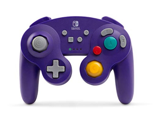 PowerA Wireless GameCube Style Controller for Nintendo Switch - Purple - Wireless Purple - Wireless GameCube Style Controller