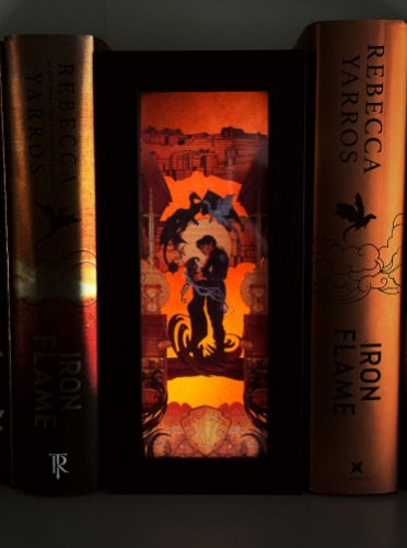 Fourth Wing Light Box | Gold Version - Plug-In