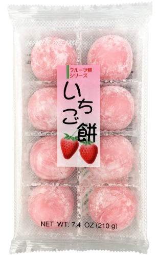 Fruits Mochi Daifuku Ichigo 7.4oz/210g - 210 g (Pack of 1)