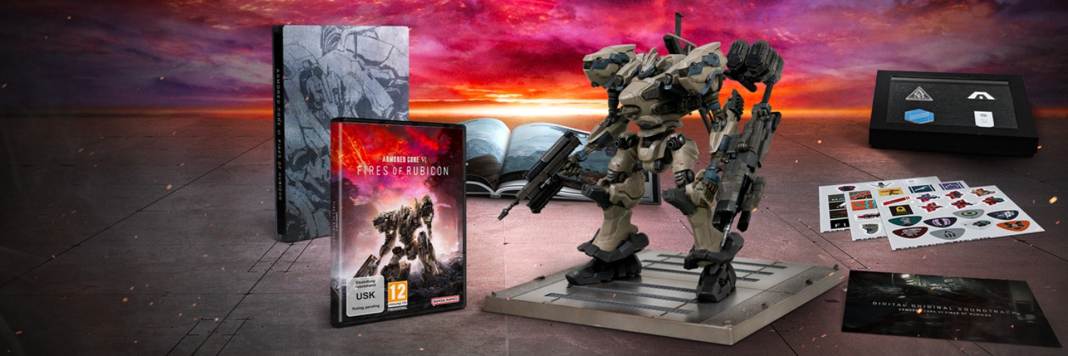 ARMORED CORE VI FIRES OF RUBICON Physical Full Game [PC] - COLLECTOR'S EDITION
