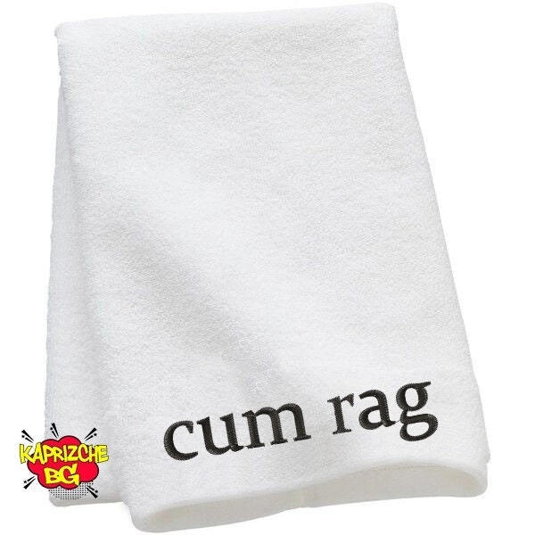 Cum Rag Towel , Cum Rag , Jizz Rag ,WAP ,Gag gift ,Naughty gift ,Bachelor gift ,Bachelorette gift ,After Sex Towel, Adult Humor