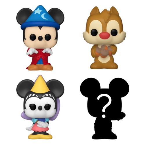 FUNKO BITTY POP!: DISNEY - Sorcerer Mickey 4 Pack
