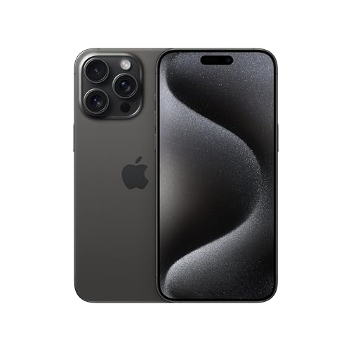Apple iPhone 15 Pro Max (1 TB) - Black Titanium - 1 TB - Black Titanium