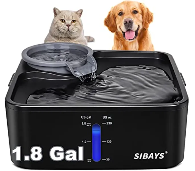 1.8 gal Dog Water Dispenser :)