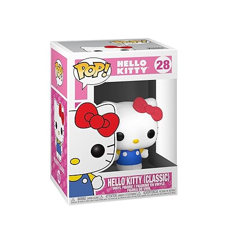 Funko Pop! Vinyl Sanrio: Hello Kitty-HK - (Classic) - (CLSC) - Collectable Vinyl Figure - Gift Idea - Official Merchandise - Toys for Kids & Adults - Anime Fans - Model Figure for Collectors - POP. Vinyl