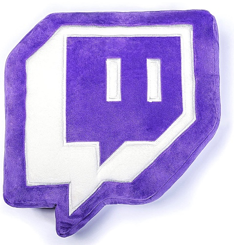 Twitch Glitch Pillow Plush