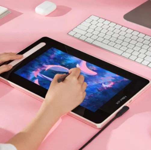 XPPen Artist 12 2nd Pen Display Drawing Monitor With X3 Elite Pen Drawing Tablet With Screen Support Tilt With Full Lamination Technology