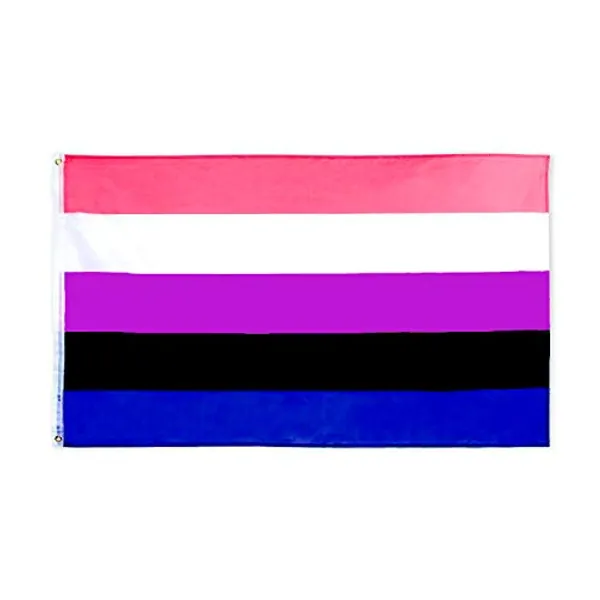 Flaglink Genderfluid Flag 3x5 Fts - Gender Fluid Pride Banner - 