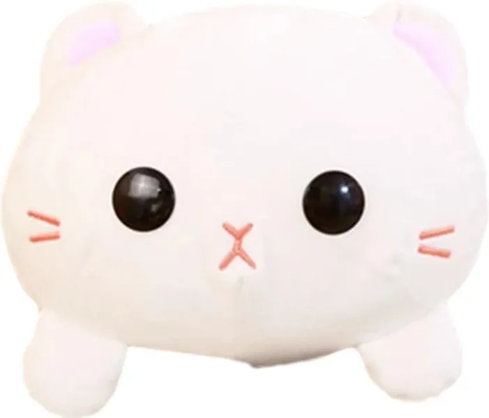 Round-eyed Kitty Plush (2 SIZES) by Subtle Asian Treats - 18" / 45 cm
