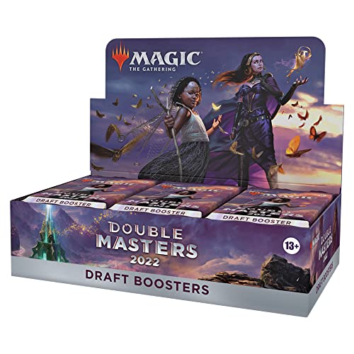 Magic: The Gathering Double Masters 2022 Draft Booster Box | 24 Packs (384 Magic Cards) - Booster Box