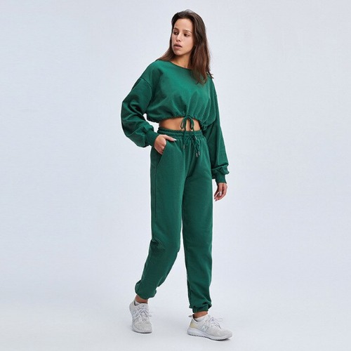 2-Piece Jogger Set - Forrest Green / M